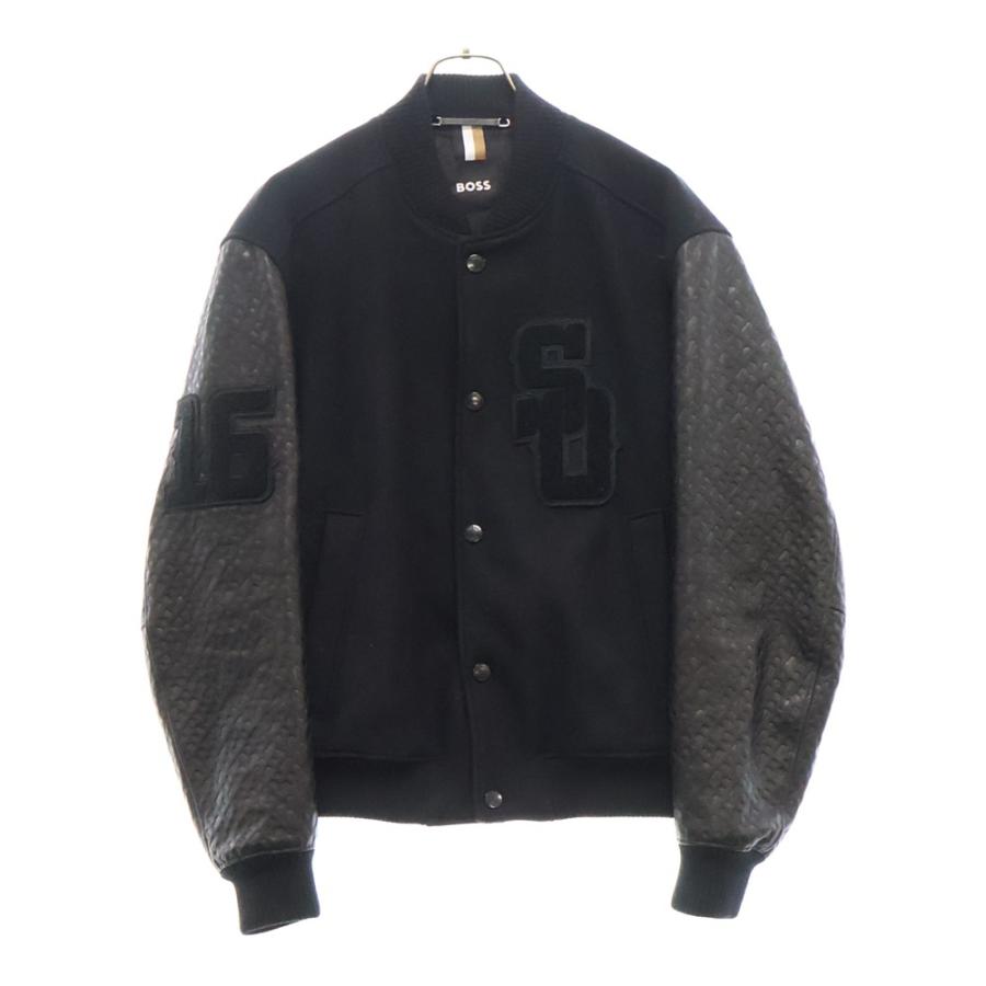 HUGO BOSS（ヒューゴ・ボス） ×SHOHEI OHTANI 大谷翔平 100着限定 レザー/ウール バーシティジャケット スタジャン