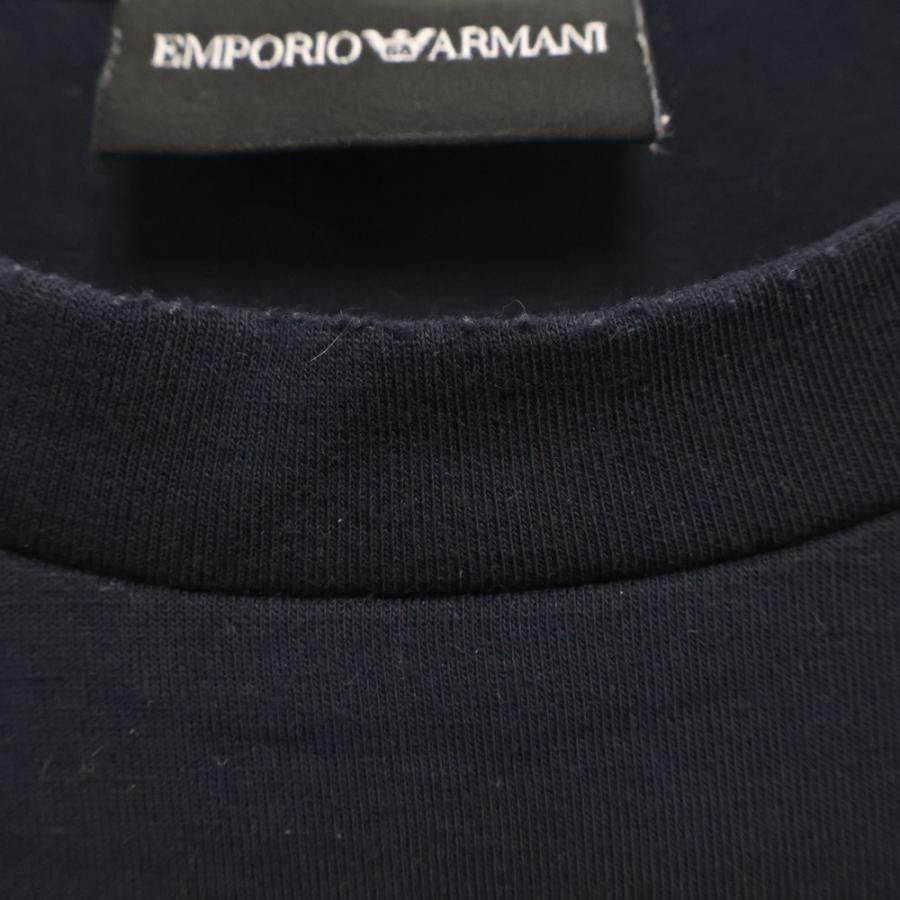 EMPORIO ARMANI エンポリオアルマーニ ロゴプリント クルーネック