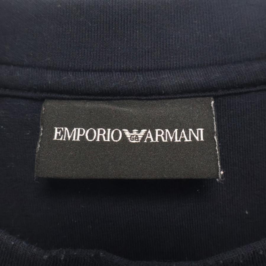 EMPORIO ARMANI エンポリオアルマーニ ロゴプリント クルーネック