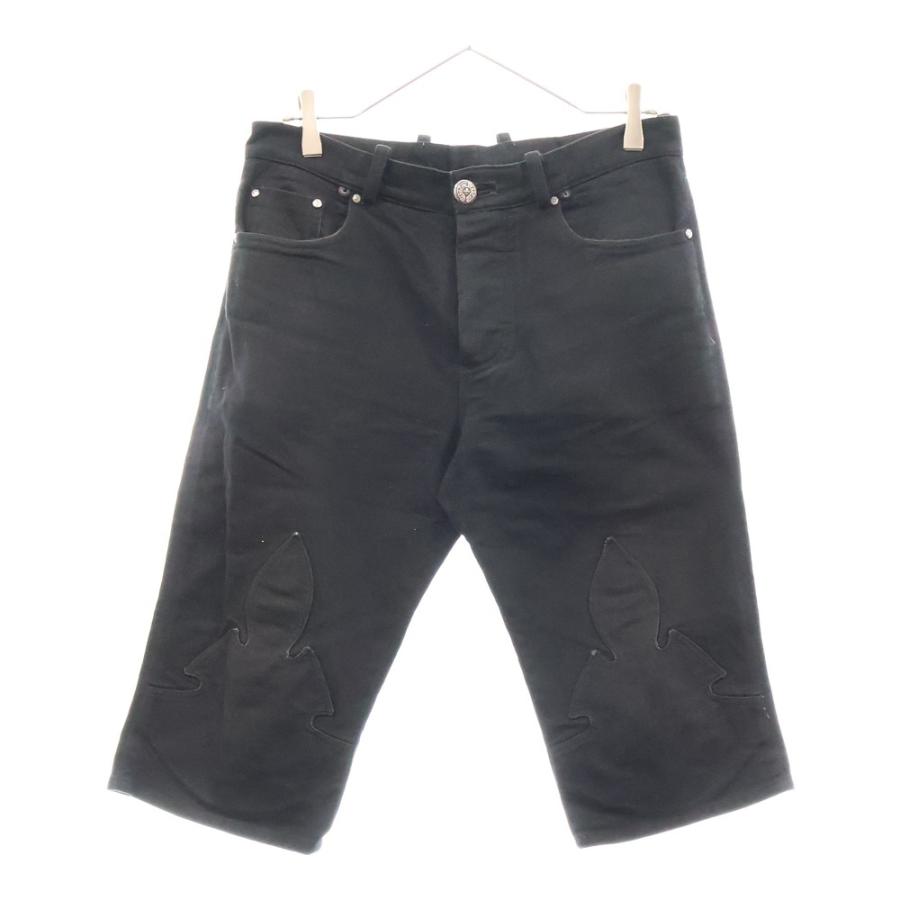 CHROME HEARTS クロムハーツ OLD FLEURKNEE DNM HALF PANTS フレアニー 