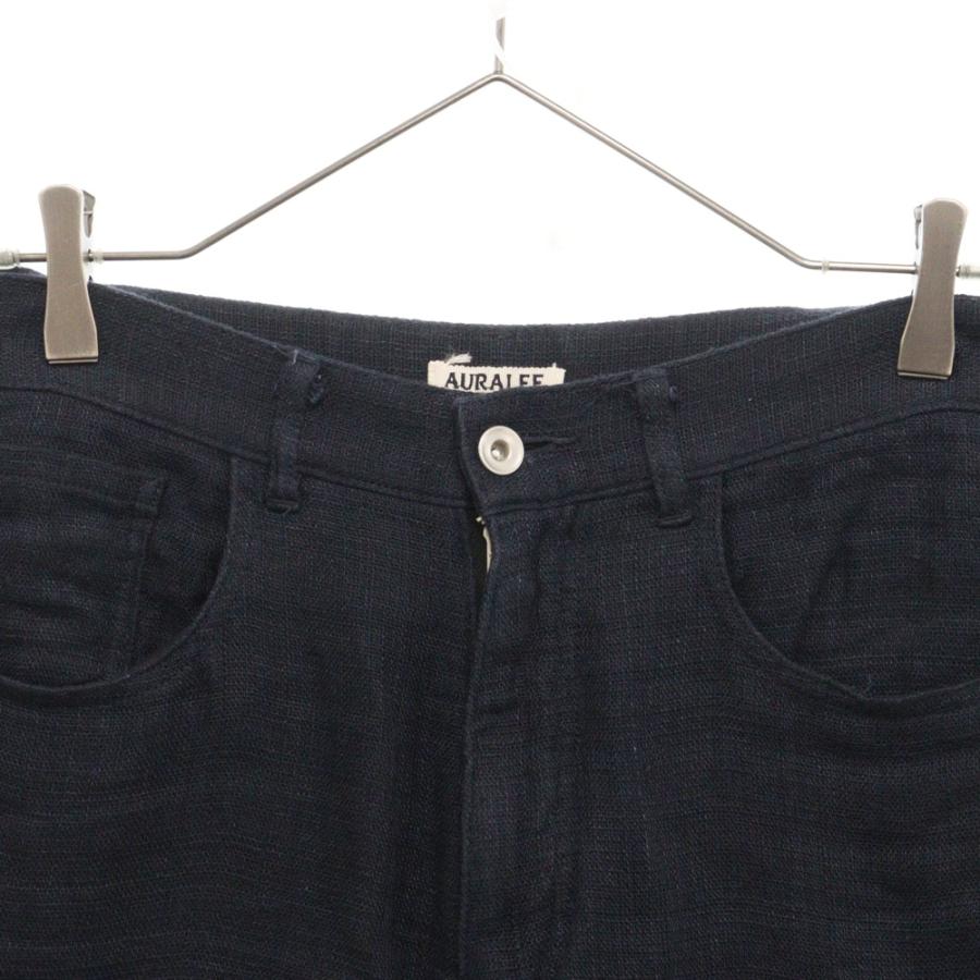 AURALEE（オーラリー） 20SS LINEN DOUBLE FACE 5P PANTS リネン