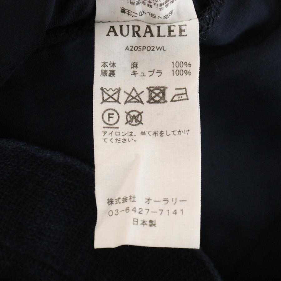 AURALEE（オーラリー） 20SS LINEN DOUBLE FACE 5P PANTS リネン