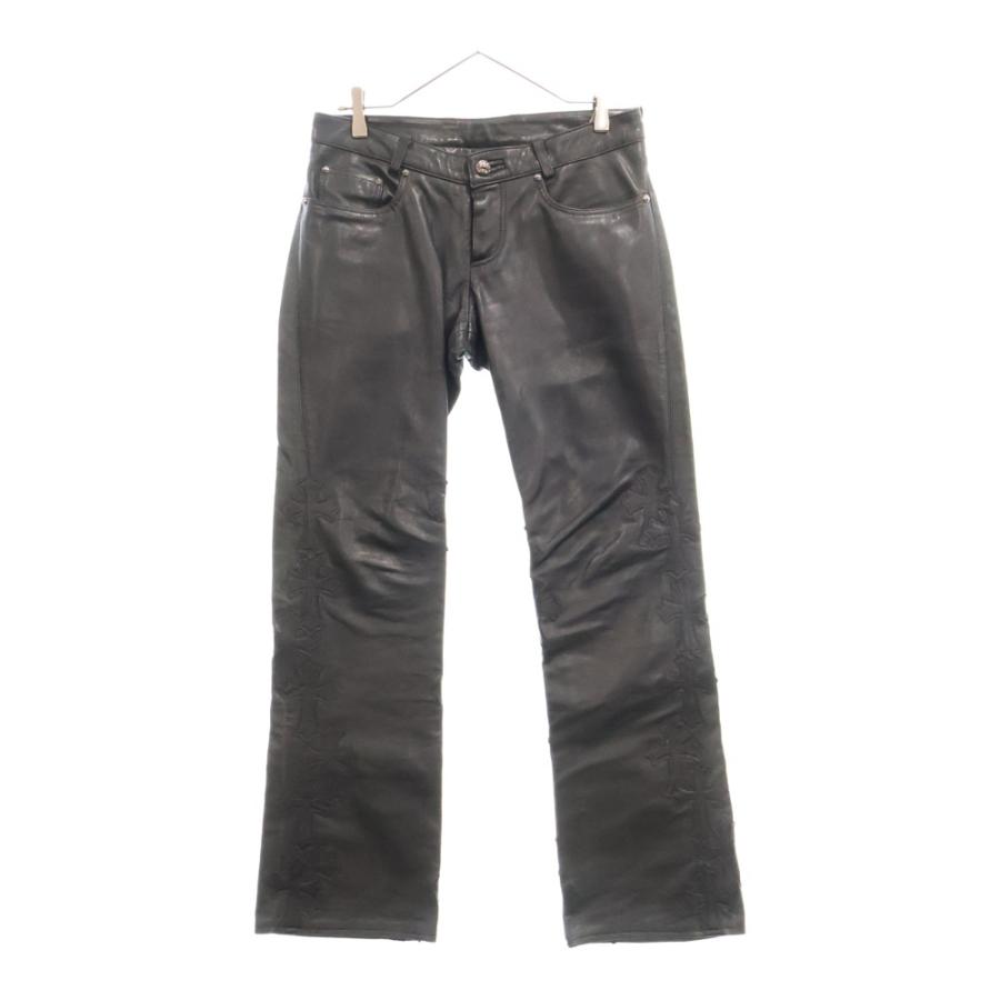 CHROME HEARTS クロムハーツ LTHR PANTS CEME CRS カスタム CHROME HEARTS クロムハーツ LTHR PANTS CEME CRS カスタム