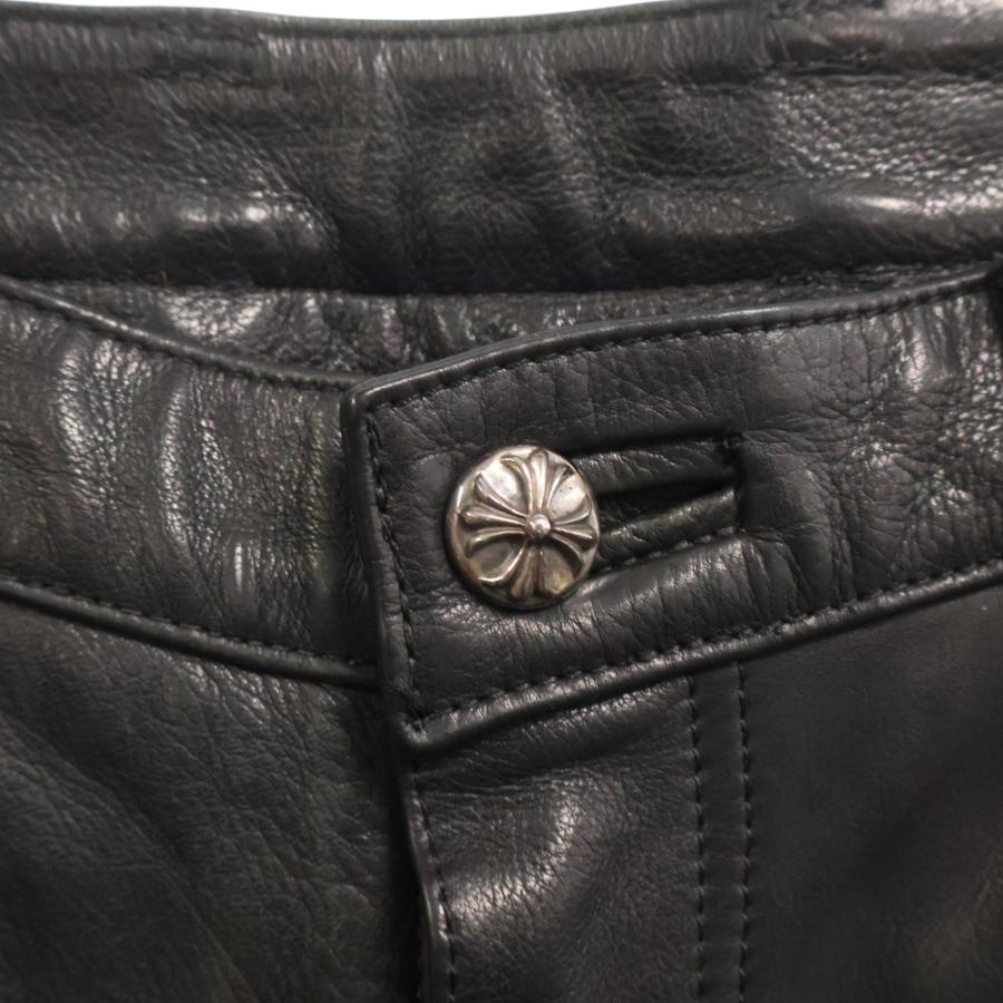 CHROME HEARTS クロムハーツ LTHR PANTS CEME CRS カスタム CHROME HEARTS クロムハーツ LTHR PANTS CEME CRS カスタム