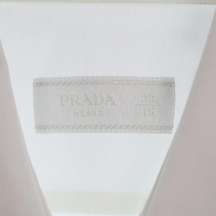 PRADA（プラダ） ストレッチポプリン レギュラーカラー ロングスリーブ