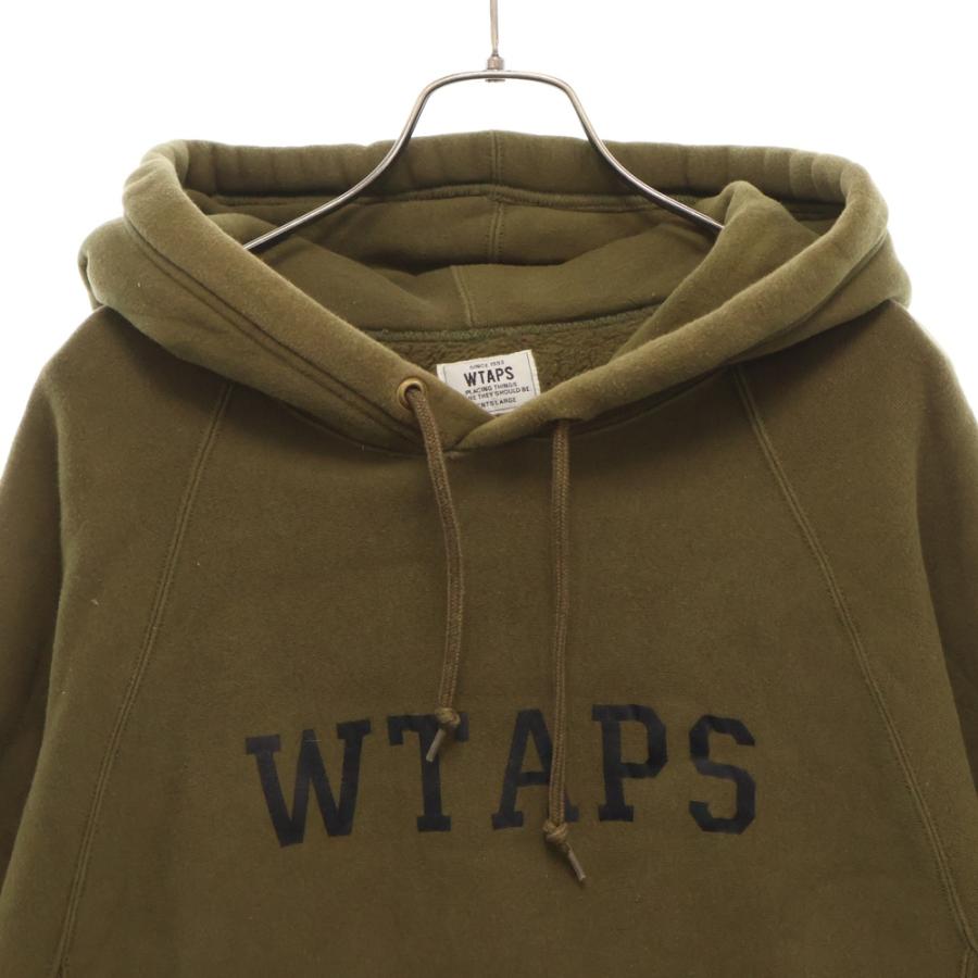 WTAPS（ダブルタップス） 16AW DESIGN HOODED フロントロゴプリント 