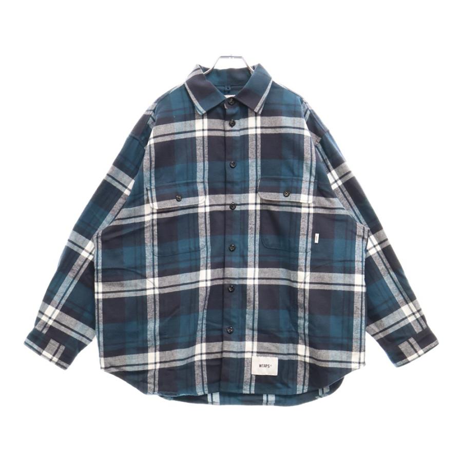 新品 WTAPS 24SS WCPO 01 / LS / FLANNEL. WTAPS WCPO 01 LS Cotton Flannel チェックシャツ2 - メルカリ