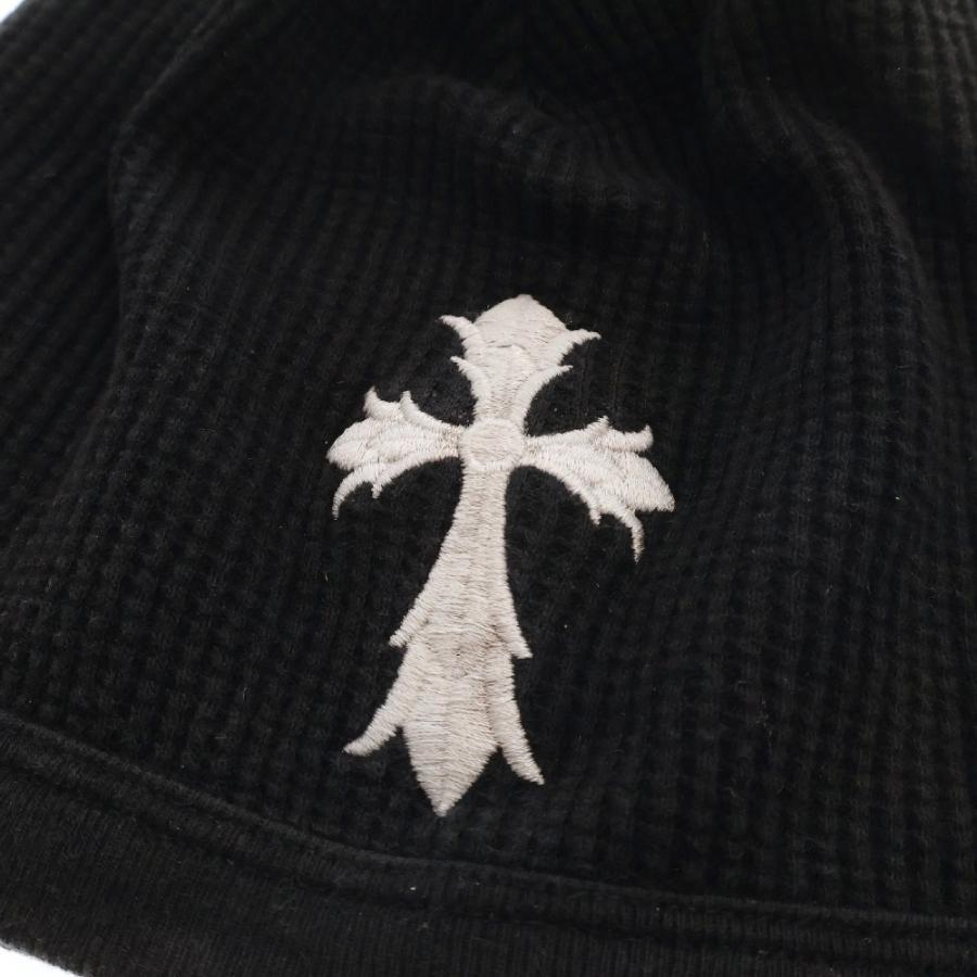 CHROME HEARTS クロムハーツ クロス刺繍 サーマル コットン ビーニー 