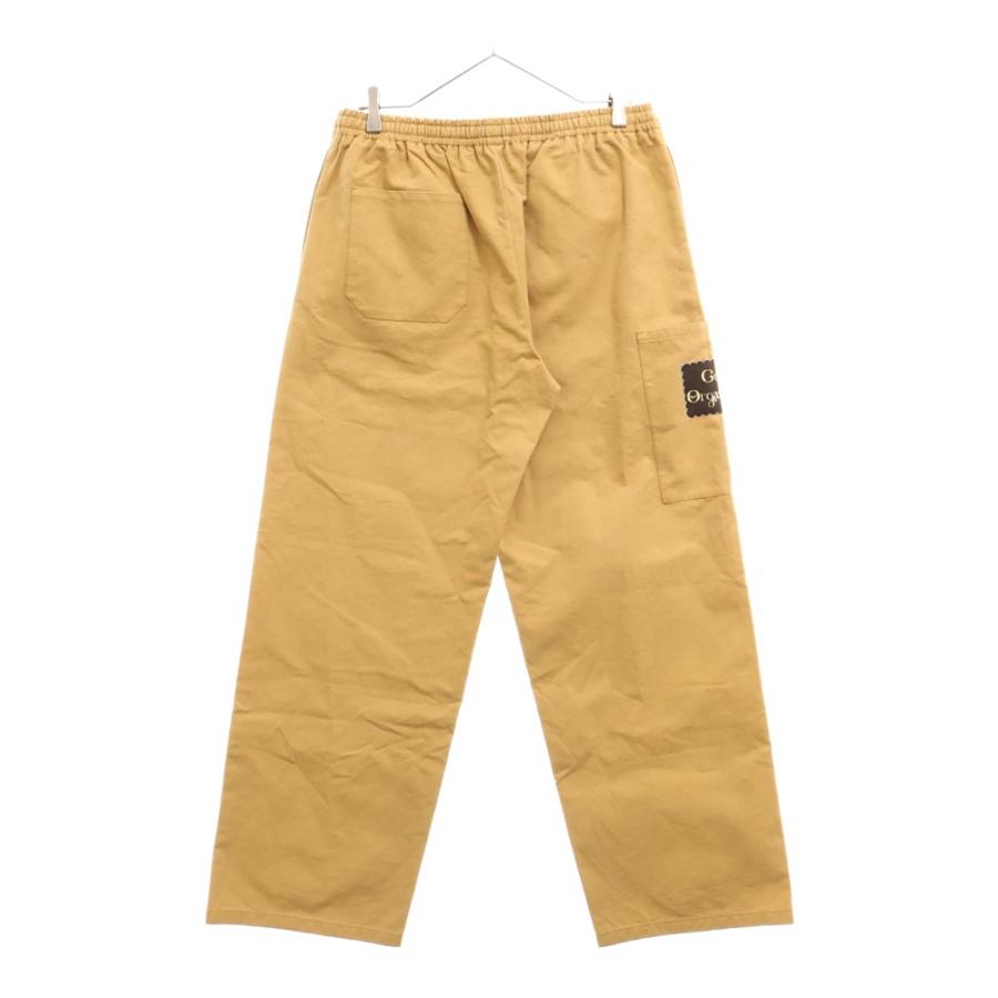 GUCCI（グッチ） ネップ フロントロゴ パンツ ブラウン 614523 ZAAZM