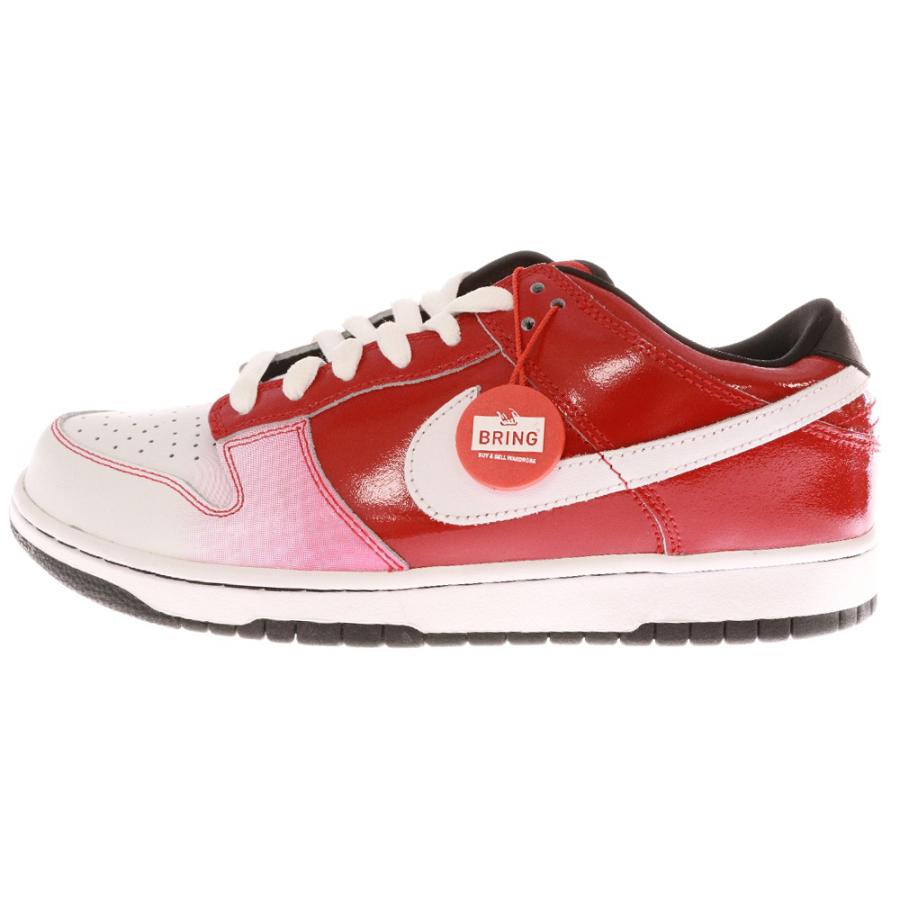 NIKE SB ナイキエスビー 【観賞用 2007年製】 DUNK LOW PREMIUM SB KUWAHARA ダンクロー プレミアム クワハラ ローカットスニーカー レッド US9.5/27.5cm 313170-611 Nike SB ナイキエスビー 【観賞用 2007年製】 DUNK ダンクロー