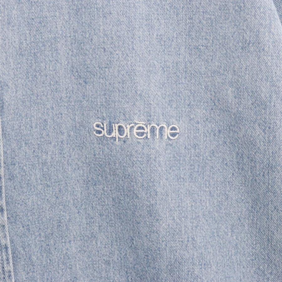 Supreme SUPREME シュプリーム 20AW Classic Logo Denim Shirt Supreme SUPREME シュプリーム 20AW Classic Logo Denim Shirt
