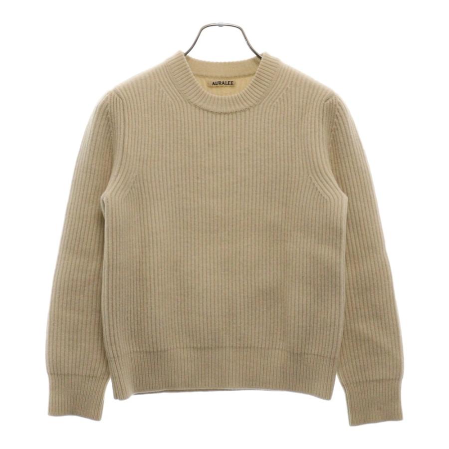 AURALEE（オーラリー） ウール カシミア混 クルーネックニット