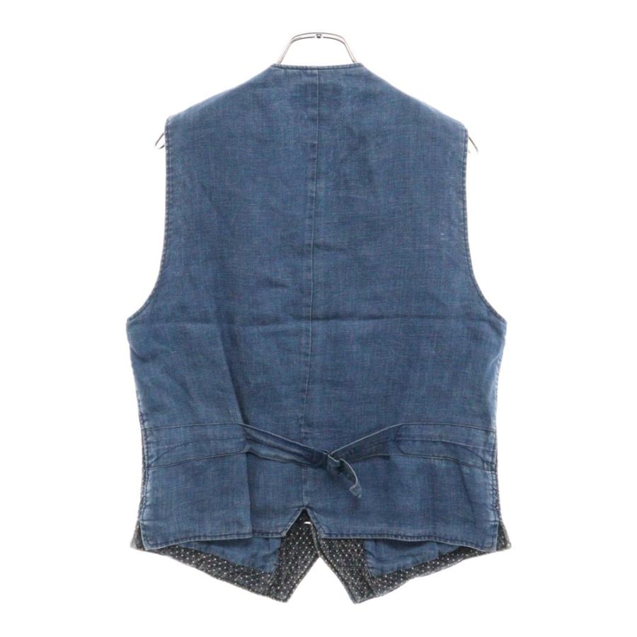 RRL ダブルアールエル COTTON DOBBY VEST 刺し子 ポケット コットン 