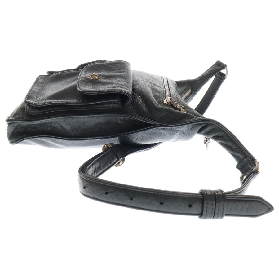 靴/バッグ Chrome Hearts F Slinger Shoulder Bag CHROME HEARTS（クロムハーツ） F-SLINGER/Fスリンガー フラップボタン