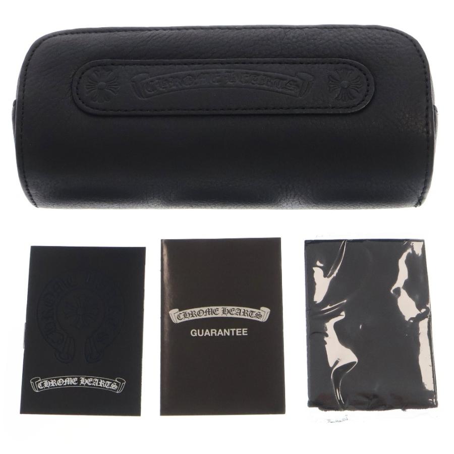 CHROME HEARTS クロムハーツ FIX II CHプラステンプル サングラス メガネ 眼鏡 レッド/ブラウン レディース CHROME HEARTS（クロムハーツ） FIX II CHプラステンプル サングラス