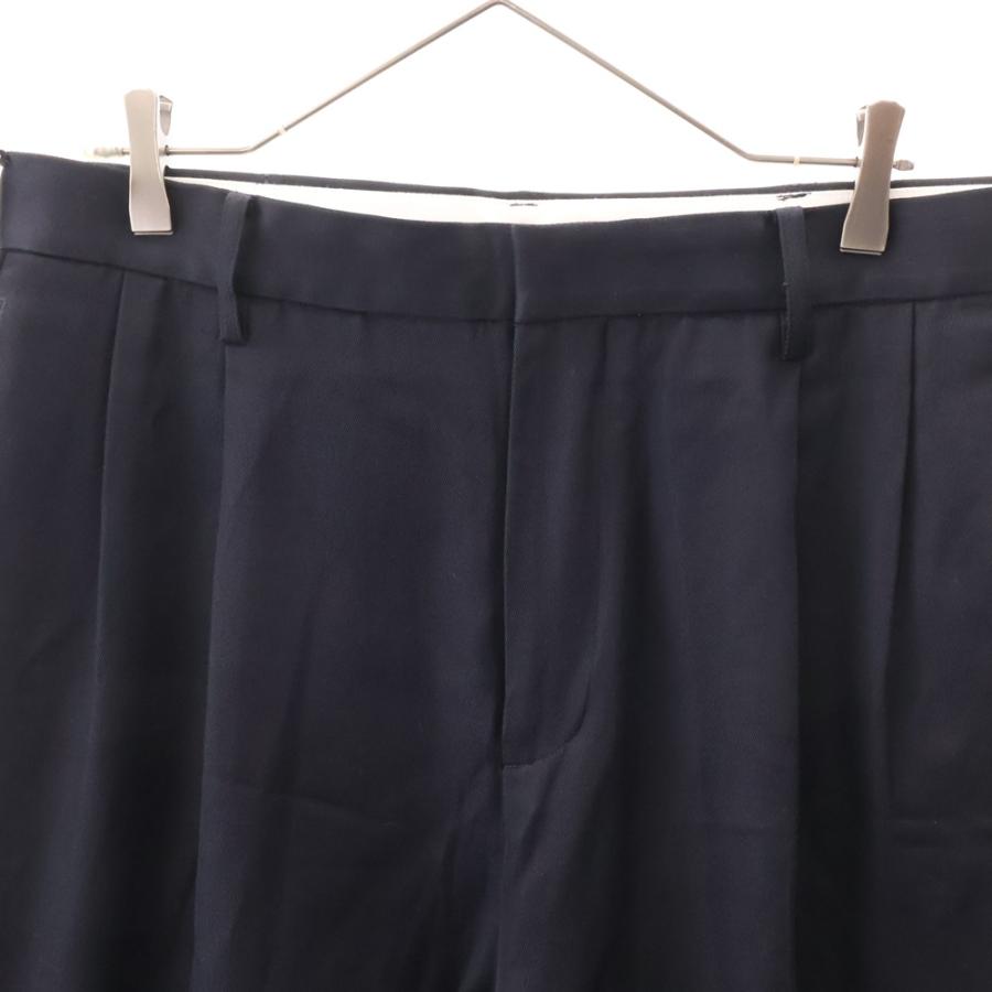 everyone エブリワン two tuck wide twill trouser 2タックワイド