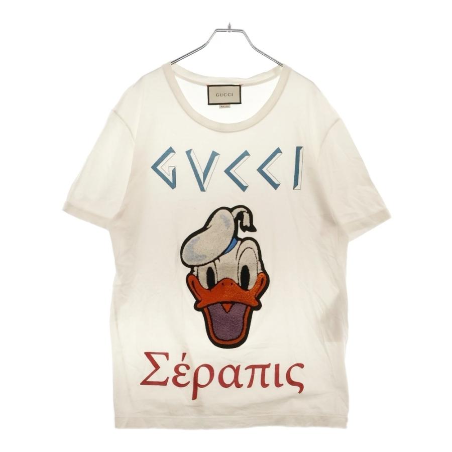 GUCCI グッチ × Disney ドナルドワッペン フロントデザイン GUCCI グッチ × Disney ドナルドワッペン フロントデザイン