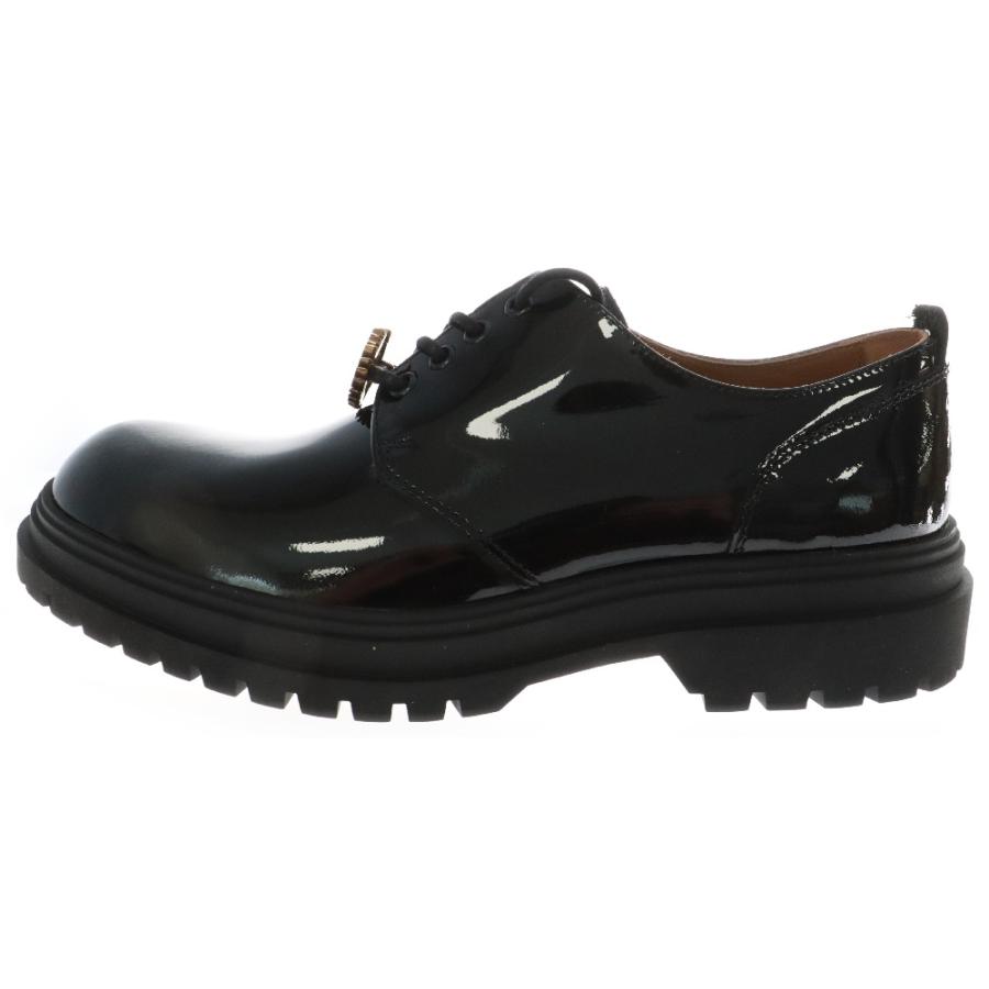 Fred Perry フレッドペリー Derby Patent Leather FRED PERRY（フレッドペリー） Derby Patent Leather Shoes ロゴ