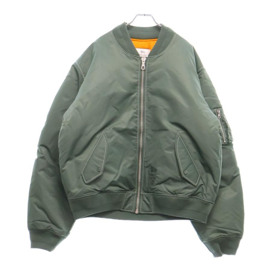 STUSSY ステューシー BUILT REVERSIBLE MA-1 BOMBER JACKET STUSSY ステューシー BUILT REVERSIBLE MA-1 BOMBER JACKET