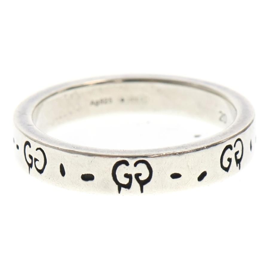 GUCCI グッチ GHOST ゴースト エングレーピング リング 指輪 GUCCI グッチ GHOST ゴースト エングレーピング リング 指輪