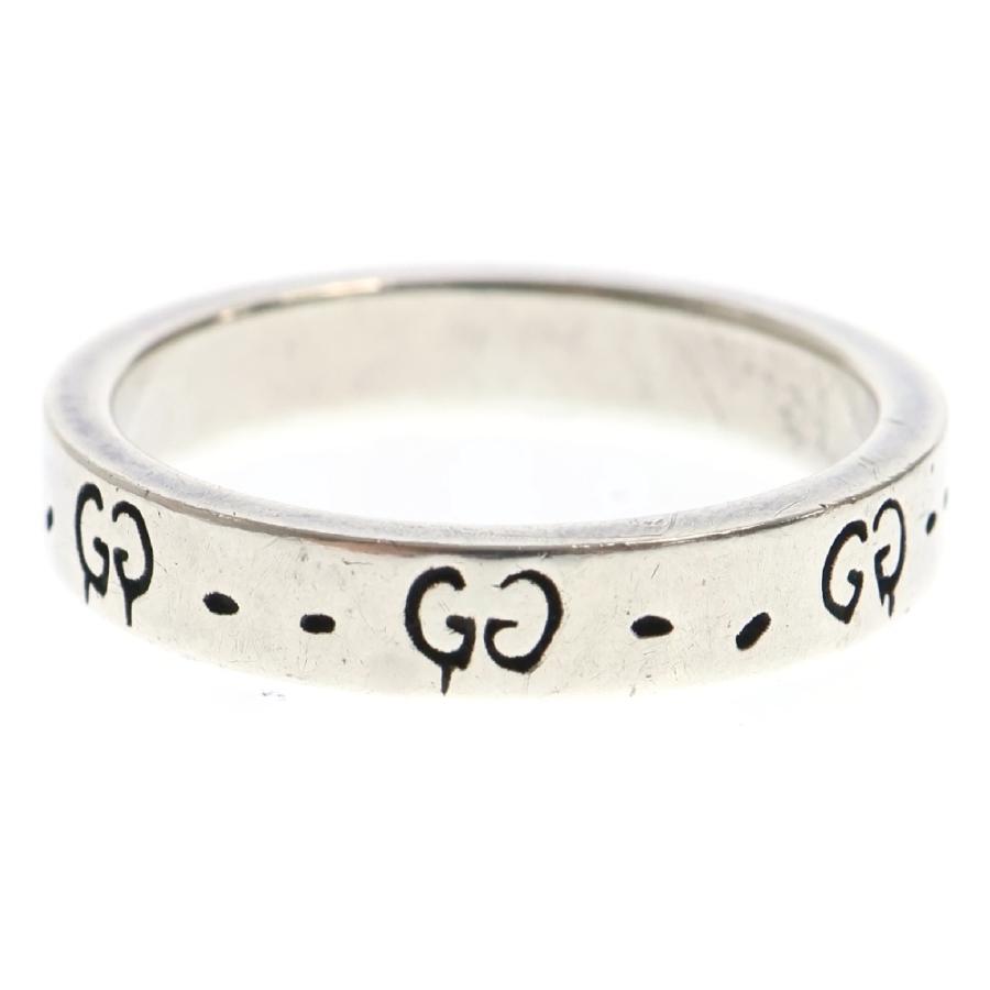 GUCCI グッチ GHOST ゴースト エングレーピング リング 指輪 GUCCI グッチ GHOST ゴースト エングレーピング リング 指輪