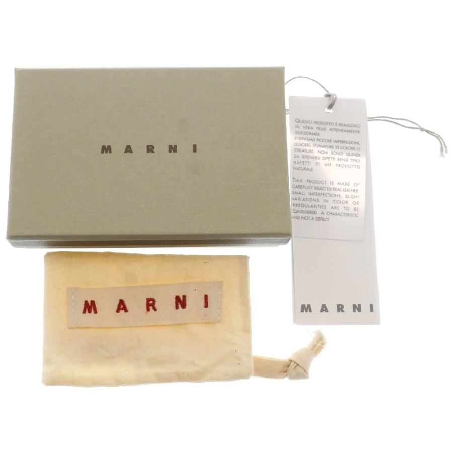 MARNI マルニ トランク トリフォールド レザーウォレット 三つ折り財布
