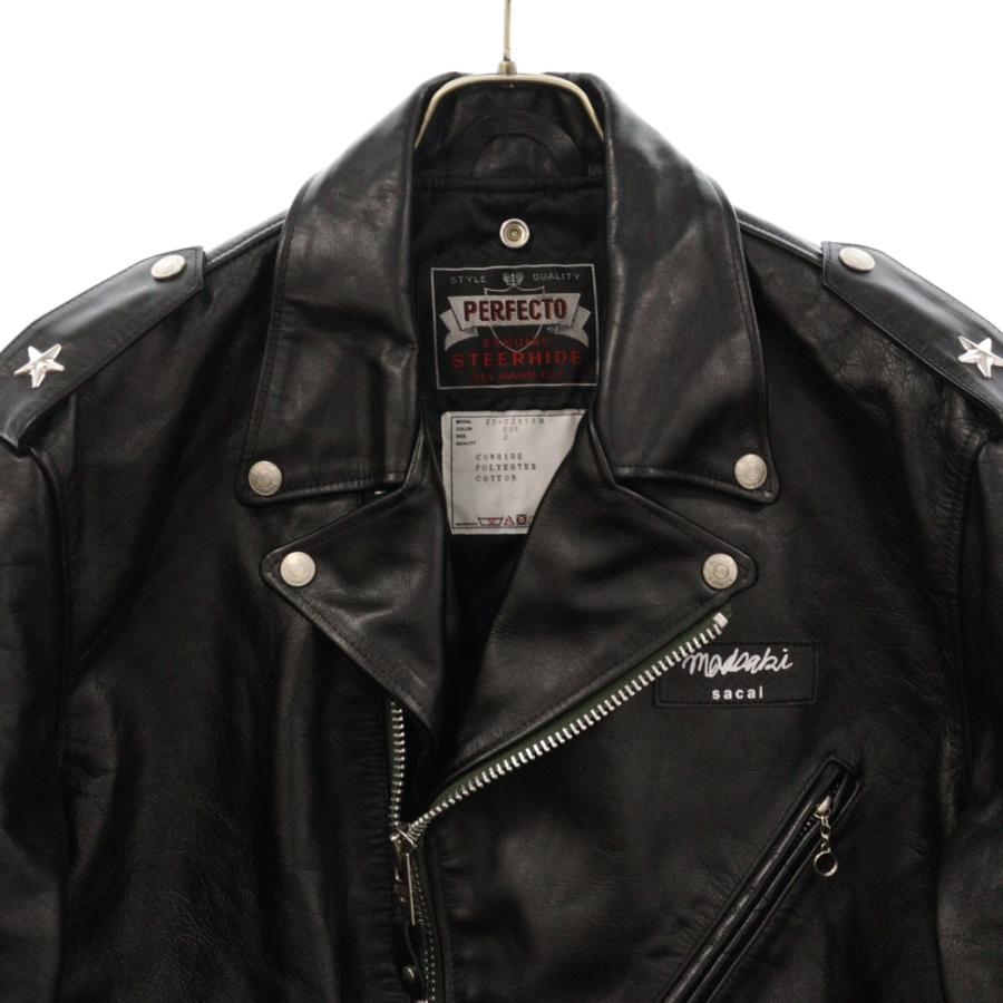 sacai Sacai サカイ 22AW ×MADSAKI ×SCHOTT マサキ ショット sacai Sacai サカイ 22AW ×MADSAKI ×SCHOTT マサキ ショット
