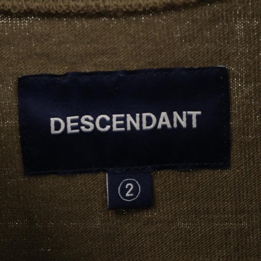 DESCENDANT ディセンダント 20SS TURTOISE MOCK NECK SS 刺繍 モック