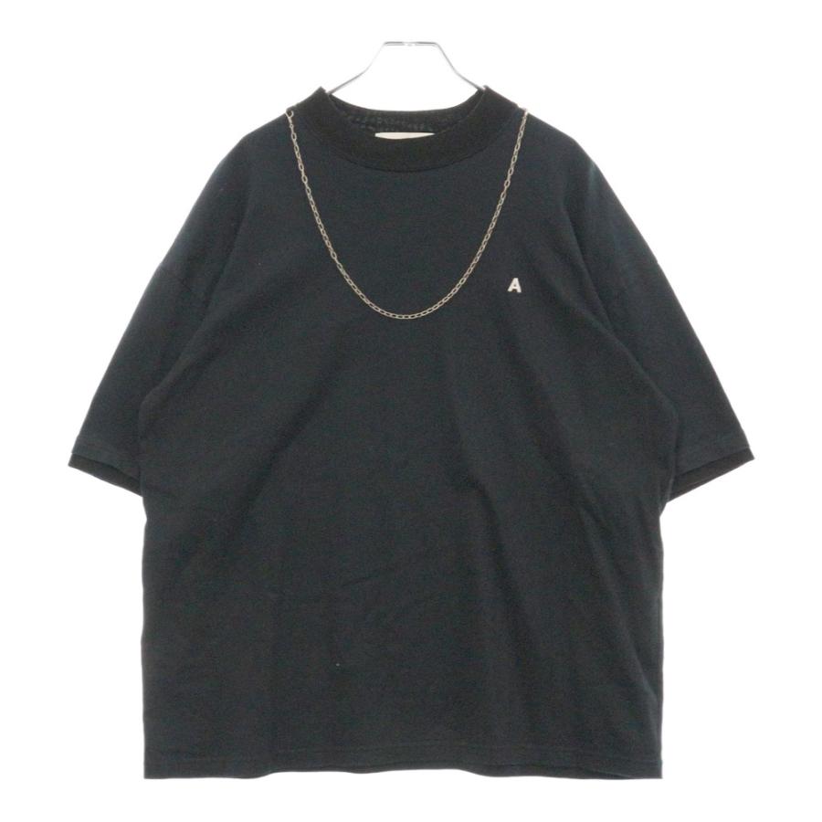 AMBUSH アンブッシュ チェーンネックレス付き ワンポイントロゴ AMBUSH アンブッシュ チェーンネックレス付き ワンポイントロゴ