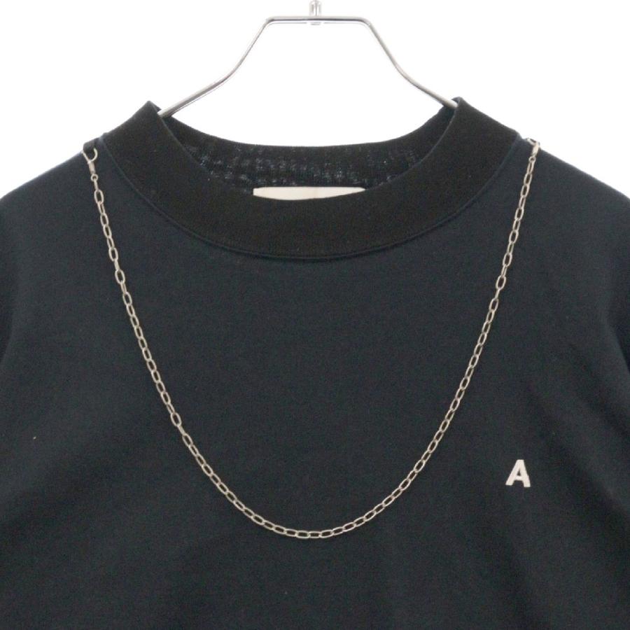 AMBUSH アンブッシュ チェーンネックレス付き ワンポイントロゴ AMBUSH アンブッシュ チェーンネックレス付き ワンポイントロゴ