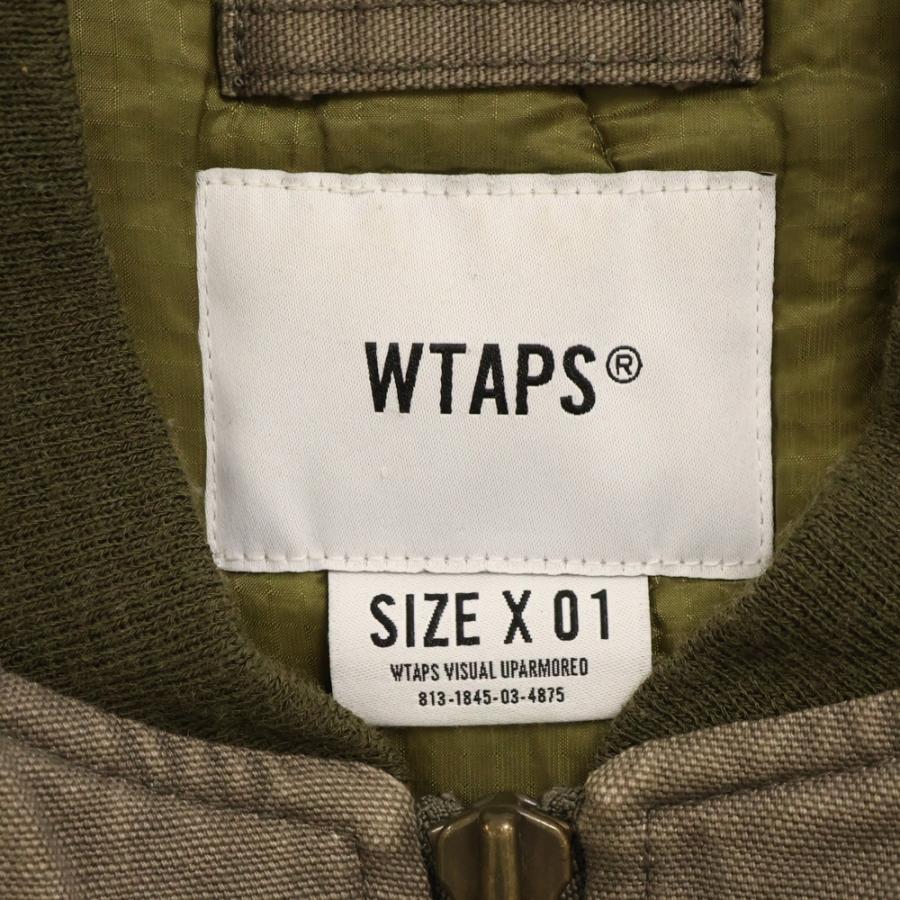 WTAPS ダブルタップス 17AW MC JACKET キルティング切替 WTAPS ダブルタップス 17AW MC JACKET キルティング切替