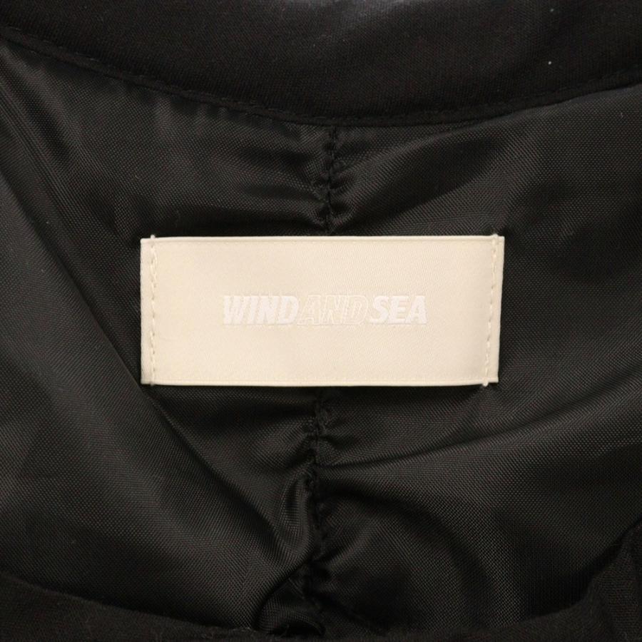 WIND AND SEA（ウィンダンシー） PUFFER VEST ジップアップ ドロー