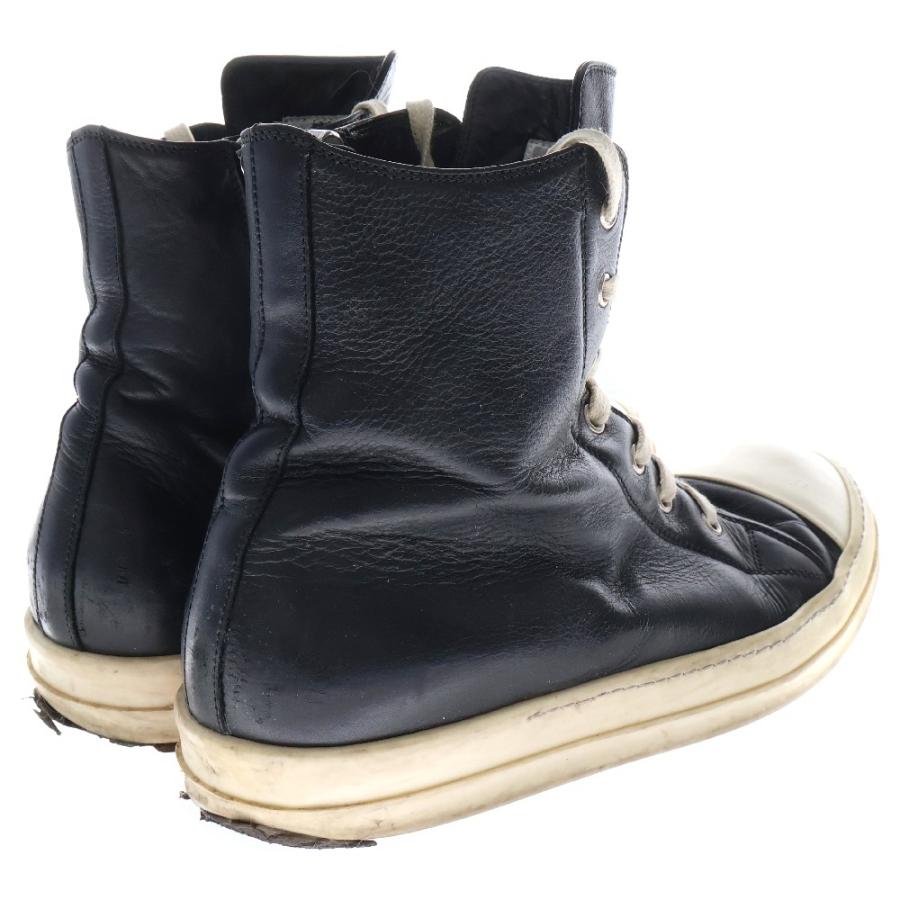 Rick Owens リックオウエンス ラモーンズ サイドジップ レザー Rick Owens リックオウエンス ラモーンズ サイドジップ レザー