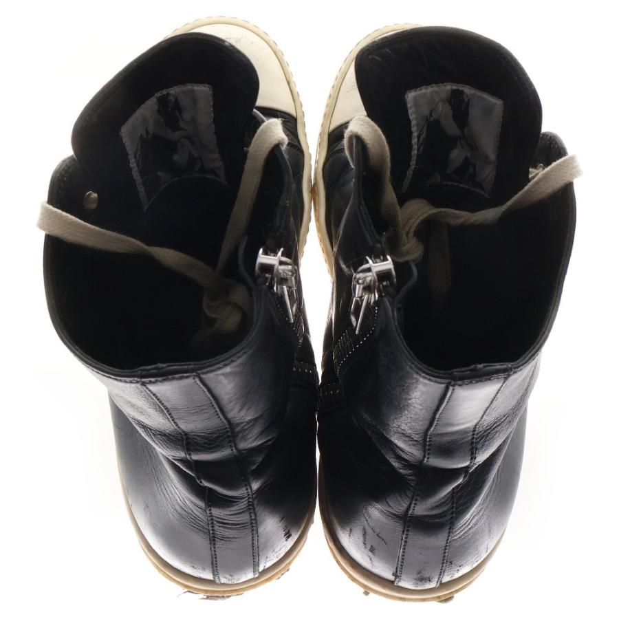 Rick Owens リックオウエンス ラモーンズ サイドジップ レザー Rick Owens リックオウエンス ラモーンズ サイドジップ レザー