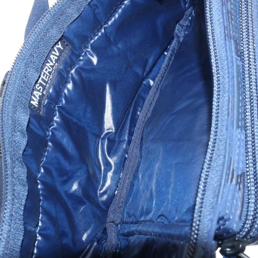 PORTER ポーター MASTER NAVY カモフラ柄 ナイロンショルダーバッグ 