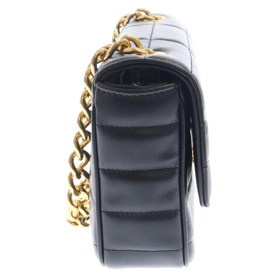 CELINE（セリーヌ） マトラッセ モノクローム ゴールド金具 チェーン