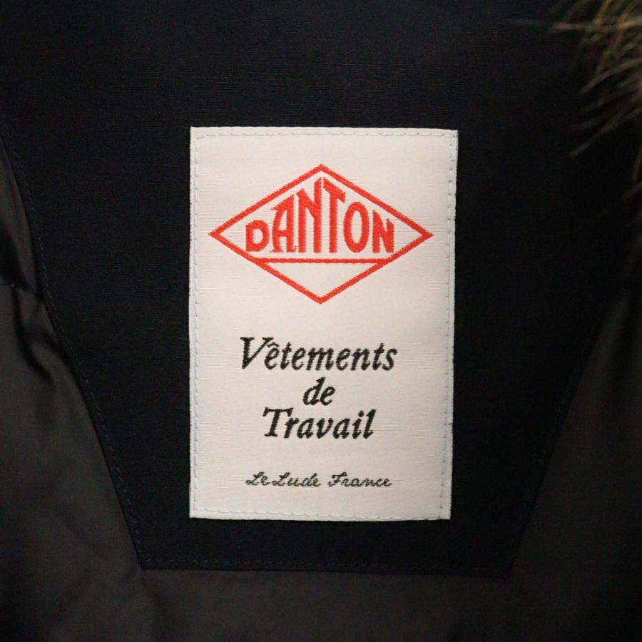 Danton（ダントン） 21AW FAKE FUR HOODED DOWN JACKET フェイクファー 