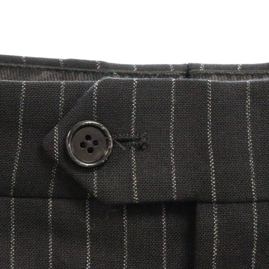 CELINE（セリーヌ） 21SS ワイドストライプスケーターパンツ ブラック