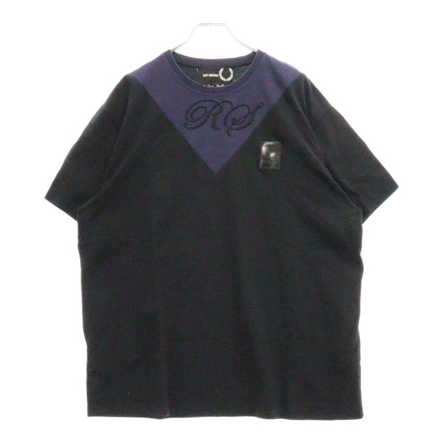 RAF SIMONS ラフシモンズ 19SS ×FRED PERRY フレッドペリー ラバーロゴ 