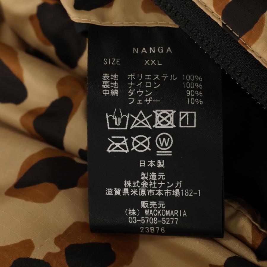 WACKO MARIA ワコマリア 23AW ×NANGA LEOPARD DOWN JACKET WACKO MARIA ワコマリア 23AW ×NANGA LEOPARD DOWN JACKET