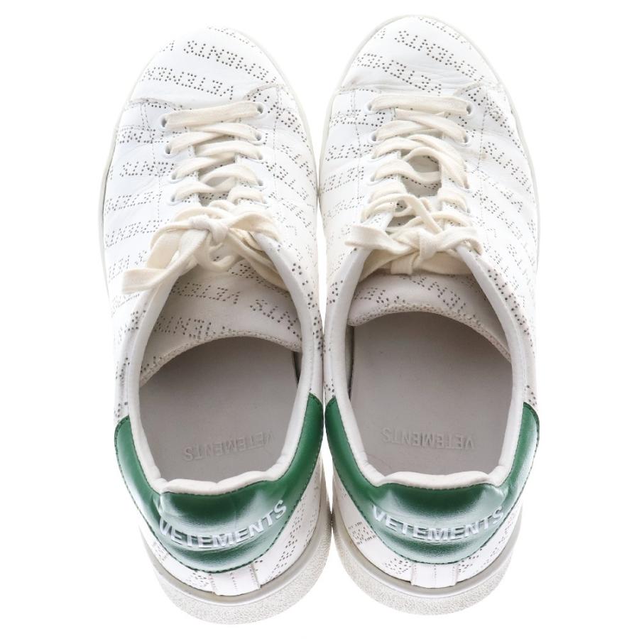 VETEMENTS ヴェトモン Perforated Logo Sneaker パンチングロゴ 