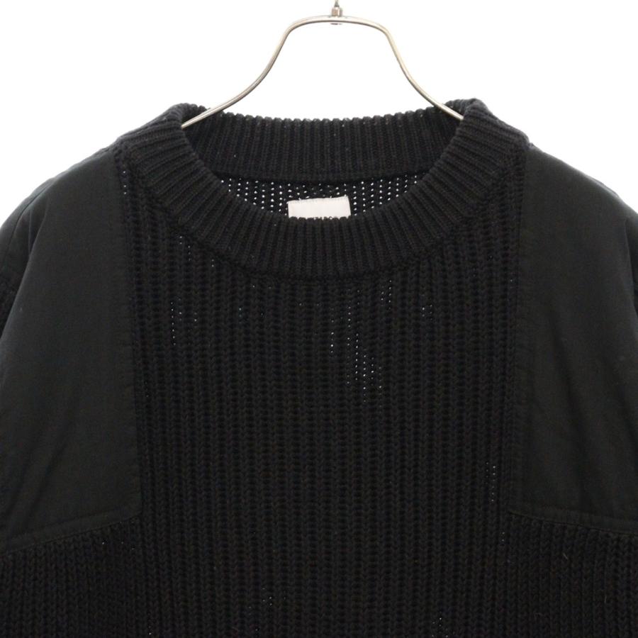 WTAPS（ダブルタップス） 18AW 異素材切替 ローゲージ クルーネック