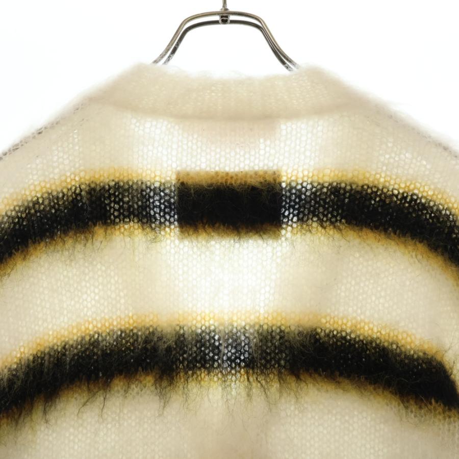 確実正規品 MARNIマルニ 23SSモヘアカーディガン マルチカラー ボーダー MARNI（マルニ） 22AW MOHAIR AND WOOL BLEND CARDIGAN モヘアニット