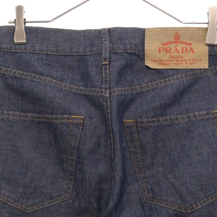 PRADA（プラダ） 24SS 三角ロゴプレート付 5ポケット ローライズ