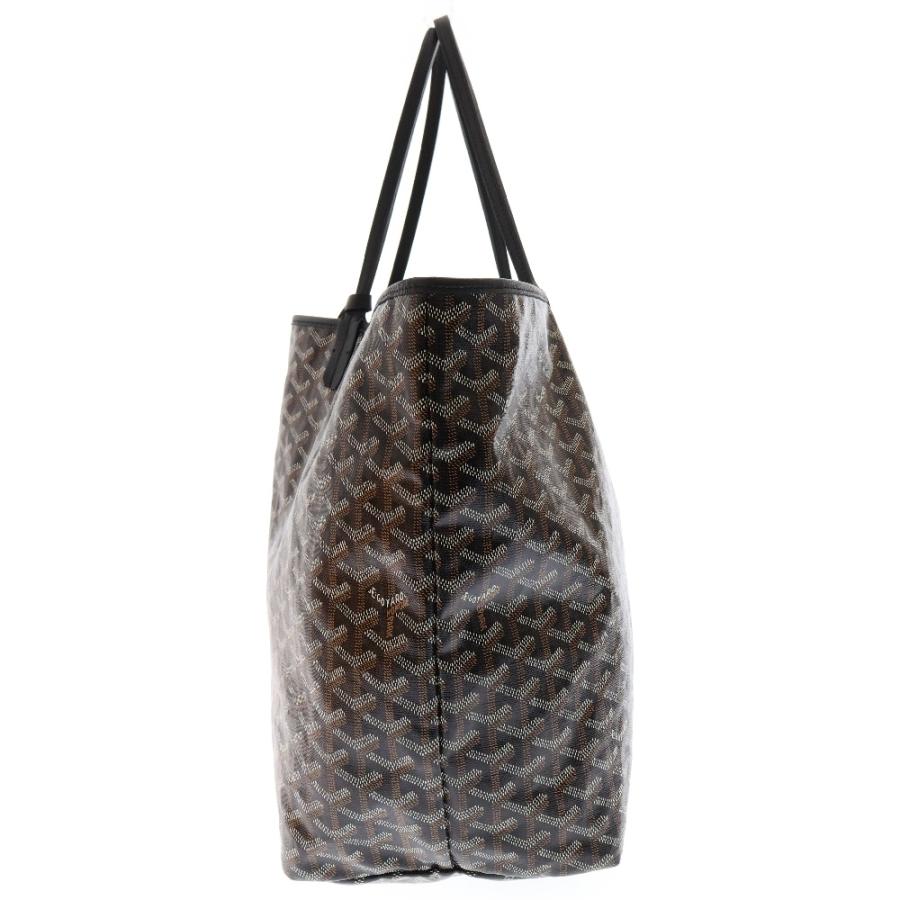 GOYARD（ゴヤール） サンルイ GM レザー ハンド トートバッグ ブラック