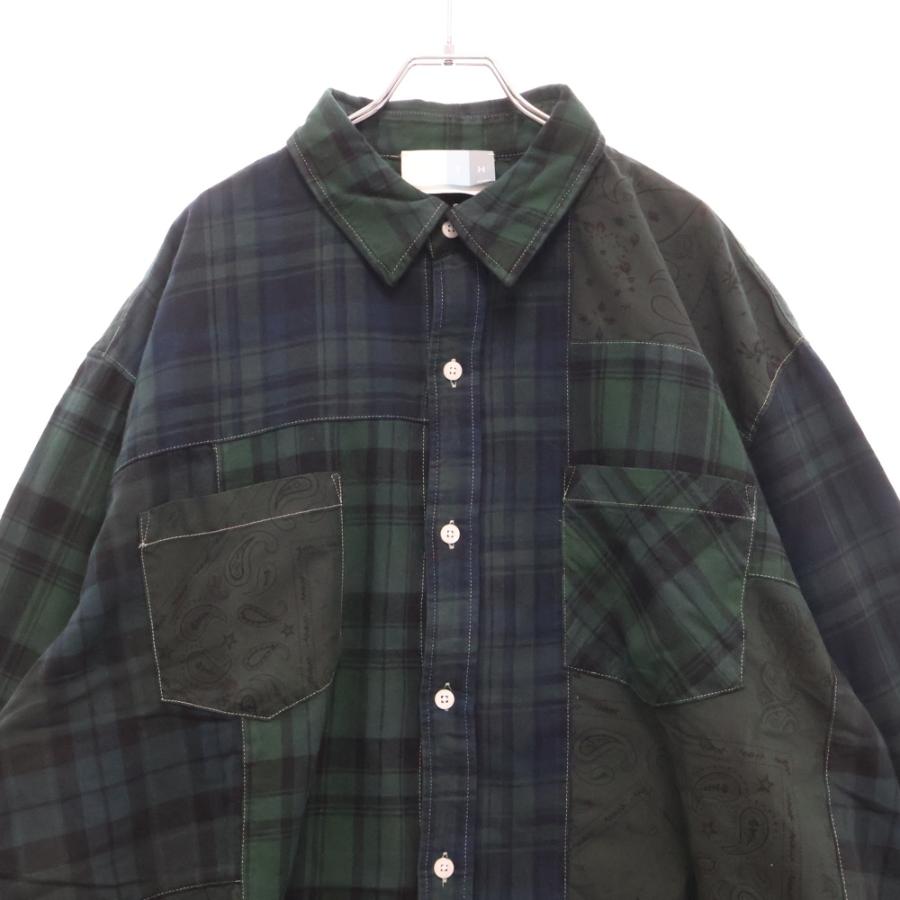 KITH（キス） 23SS Patchwork Shirt パッチワーク チェック柄