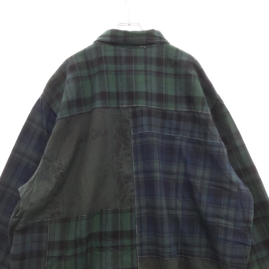 KITH（キス） 23SS Patchwork Shirt パッチワーク チェック柄