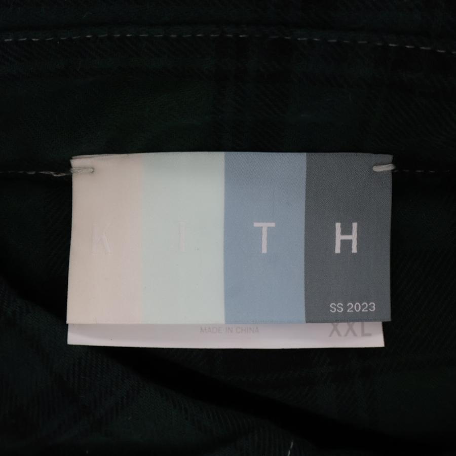 KITH（キス） 23SS Patchwork Shirt パッチワーク チェック柄