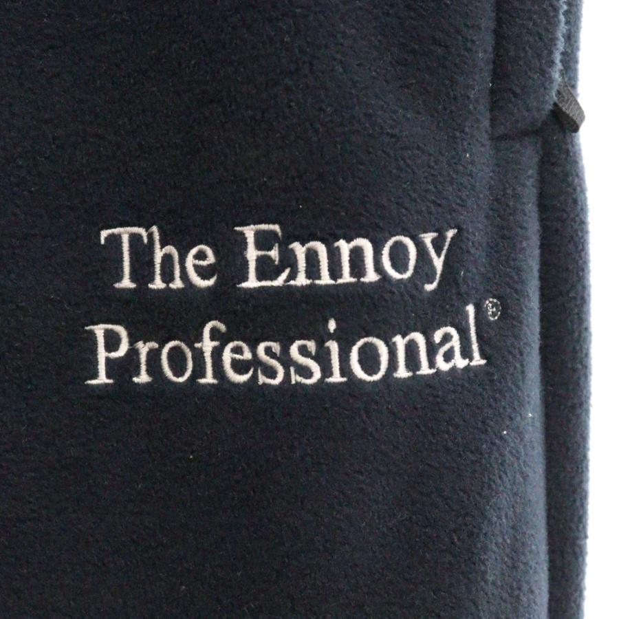 エンノイプロフェッショナル 24AW Polartec Fleece pants フロントロゴ