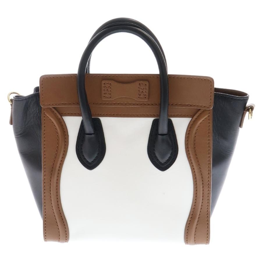 CELINE セリーヌ ラゲージ ナノ 2way ショルダーバッグ ブラック CELINE セリーヌ ラゲージ ナノ 2way ショルダーバッグ ブラック
